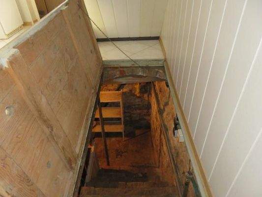 Treppe in Keller