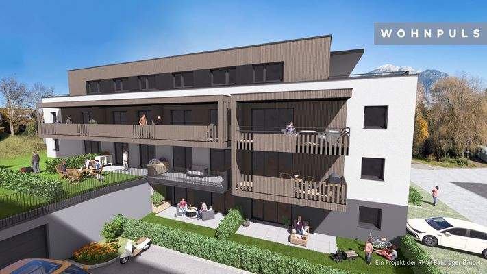 Visu Oberperfuss Huebe - Ansicht Süd