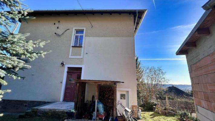 Rückansicht vom Objekt