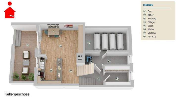 Grundrissvisualisierung