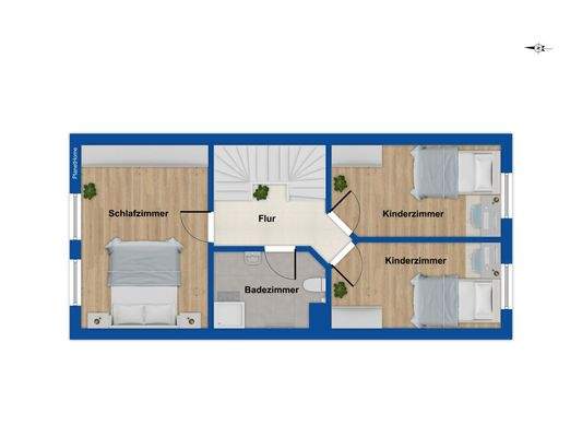 Grundriss Obergeschoss