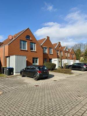 Blick auf die Wohnanlage