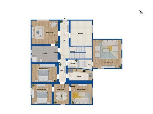 Grundriss Erdgeschoss