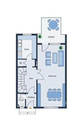 Grundriss Erdgeschoss