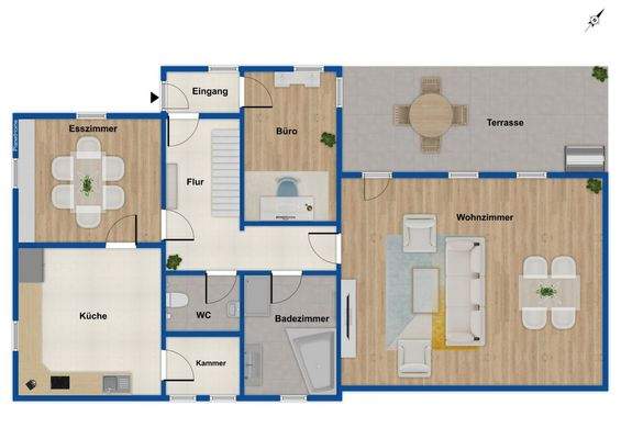 Grundriss Erdgeschoss