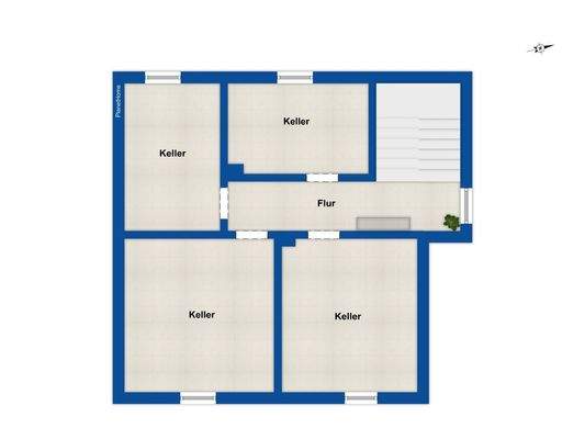 Grundriss - Kellergeschoss