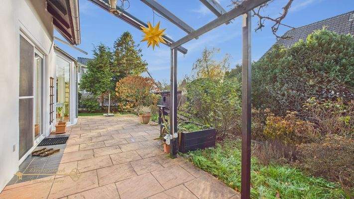 Überdachte Terrasse