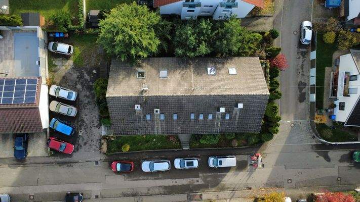 Hausansicht (Vogelperspektive)