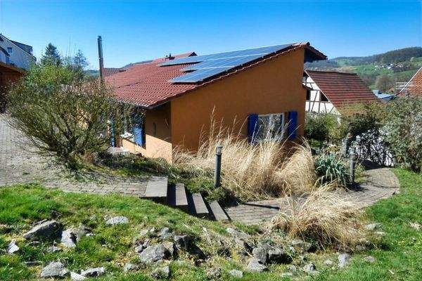 Ansicht Seite+Zuwegung vom Hof