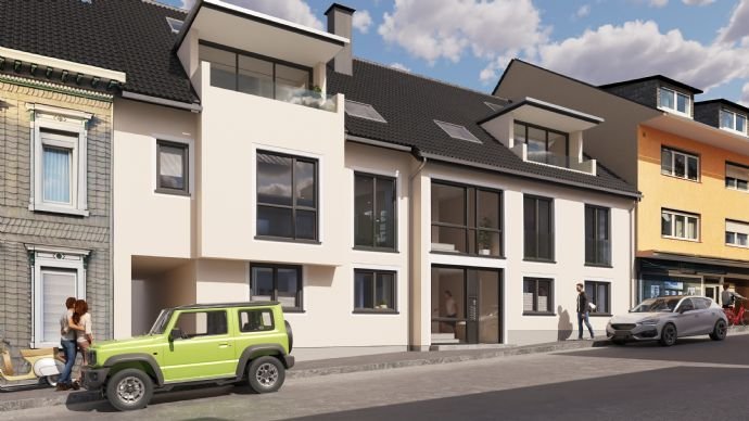 Moderne Neubau - Wohnung in Solingen-Zentrum in A+Energiebauweise