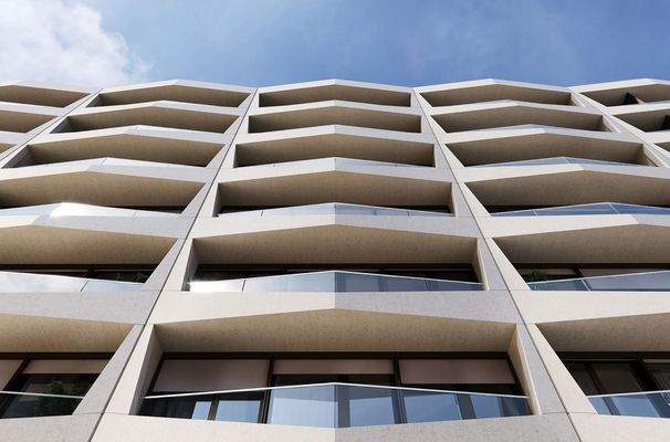 Detailansicht Fassade