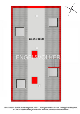 Dachgeschoss (Mögliche Ausbaureserve für zusätzliche 40.000 € zu erwerben)