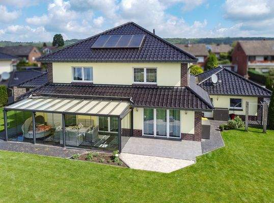 Ansicht Haus/Wintergarten
