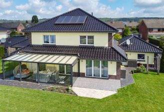 Ansicht Haus/Wintergarten