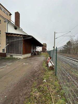 Grundstücksgrenze / Bahngleise