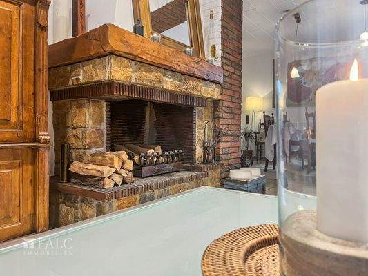 Kamin im Wohnbereich