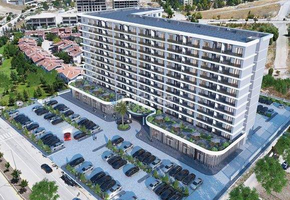 Newly-built Apartments in a Mixed Project in Ankara Çankaya