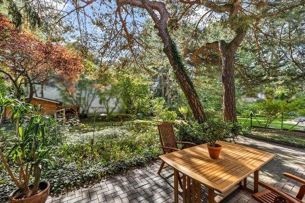 Terrasse im Gartenbereich