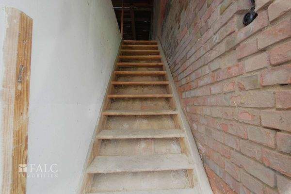 Aufgang in die Scheune