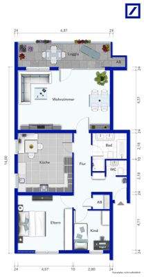 Immografik Grundriss