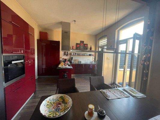 Küche im Obergeschoss