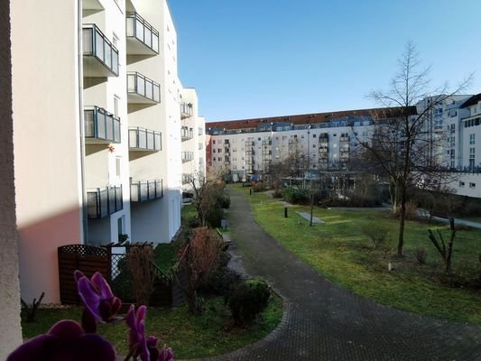 Blick in den Innenhof