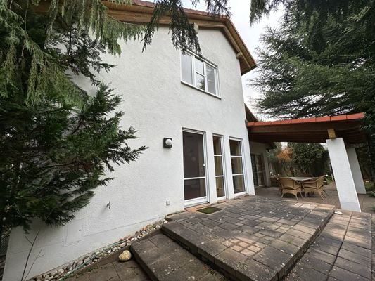 Terrasse vor dem Essbereich