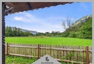 Blick auf Berglandschaft