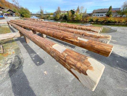 Floßlände direkt um die Ecke