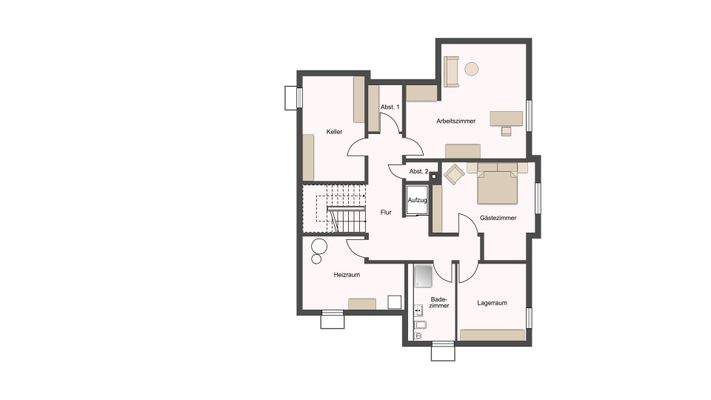 Grundriss Untergeschoss