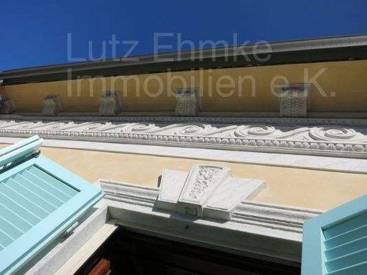 Restaurierte Fassade