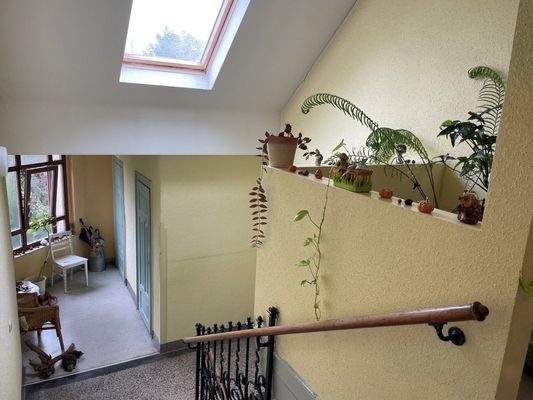 Treppenhaus mit Abstellraum