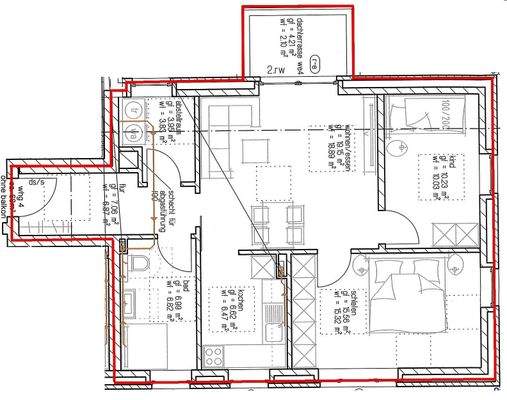 Grundriss DG - WE 4.1