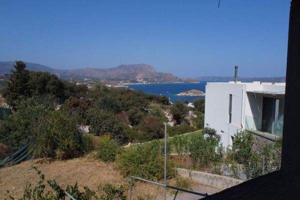 Kreta, Plaka: Erstklassige Entwicklungsmöglichkeit mit Meerblick zu verkaufen