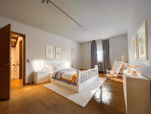 Kinderzimmer virtuelles Homestaging