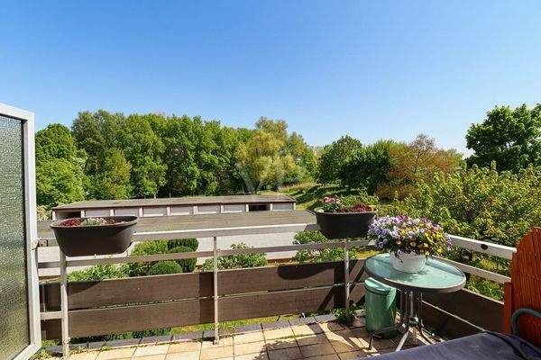 Balkon digital beräumt