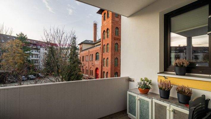 Immobilie in Leipzig / Gohlis zu verkaufen_Balkon