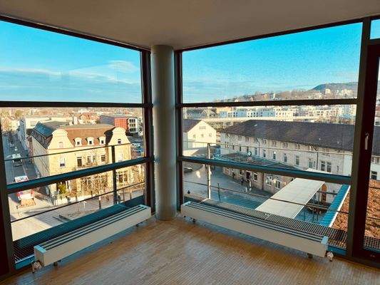 Blick Richtung Bahnhof und Braunenberg