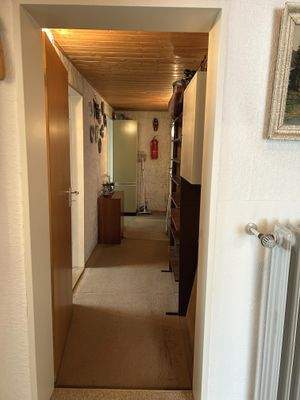 Blick Zugang zu den Kellerräumen