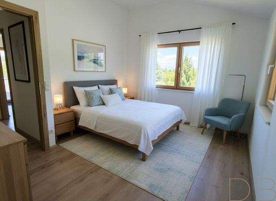 Zimmer 2 OG - KI generiert eingerichtet