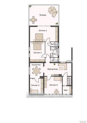 Grundriss Dachgeschoss