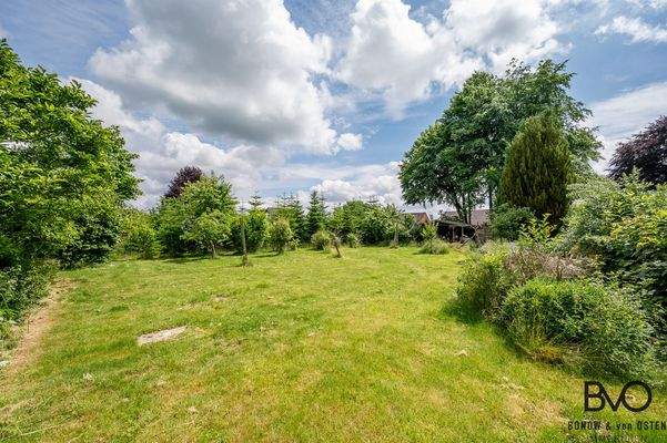 Grundstück für das Einfamilienhaus