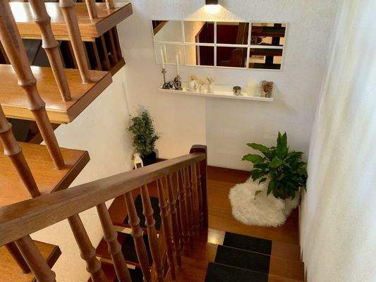 Treppe zwischen EG und OG