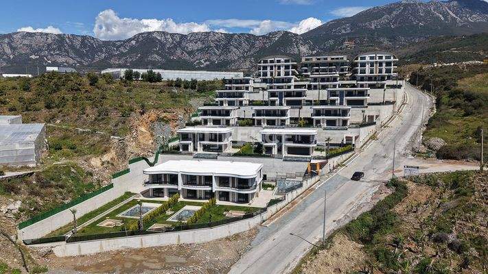 Apartments with Panoramic City Views in Kargıcak Alanya