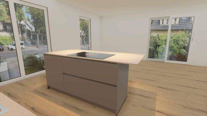 Kochinsel als Visualisierung