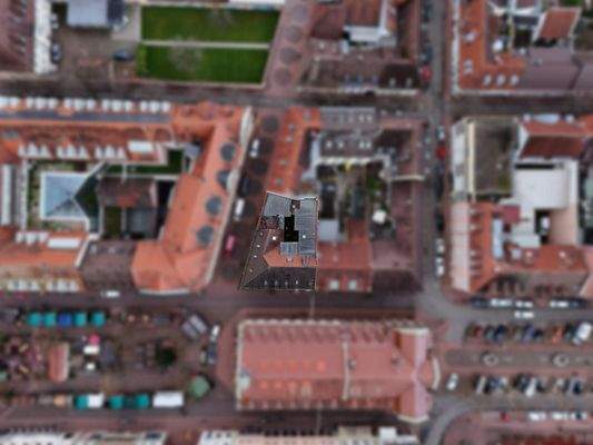 Draufsicht-Luftaufnahme