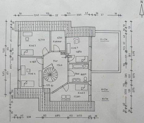 Grundrisse Obergeschoss