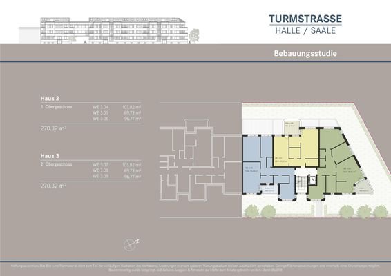 Grundriss Haus 3 Obergeschosse