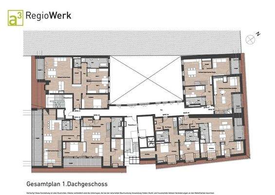 Geschossplan  1. Dachgeschoss