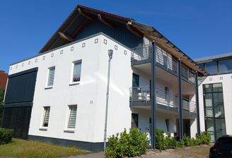 Hausansicht Eingangsbereich